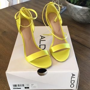 Aldo Sandyy stiletto sandal- NWT rare color